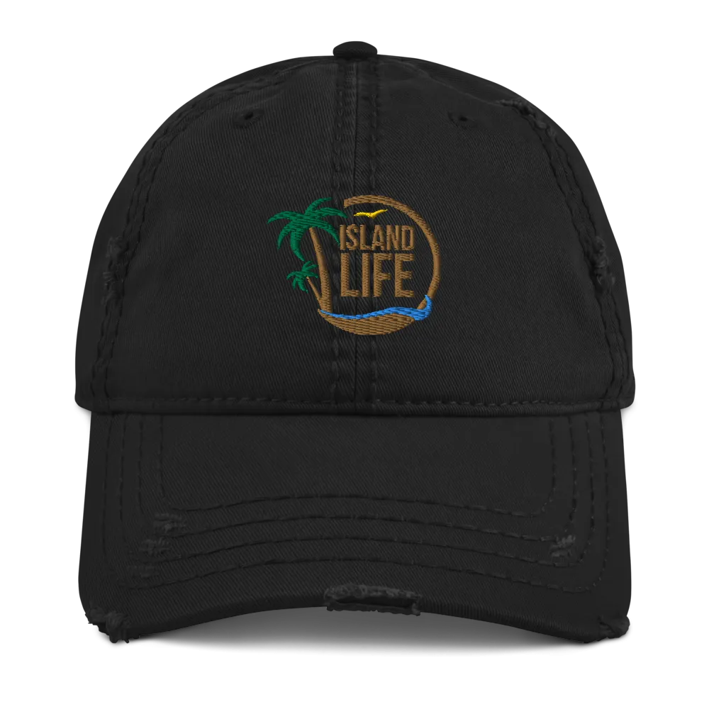 Logo Distressed Dad Hat