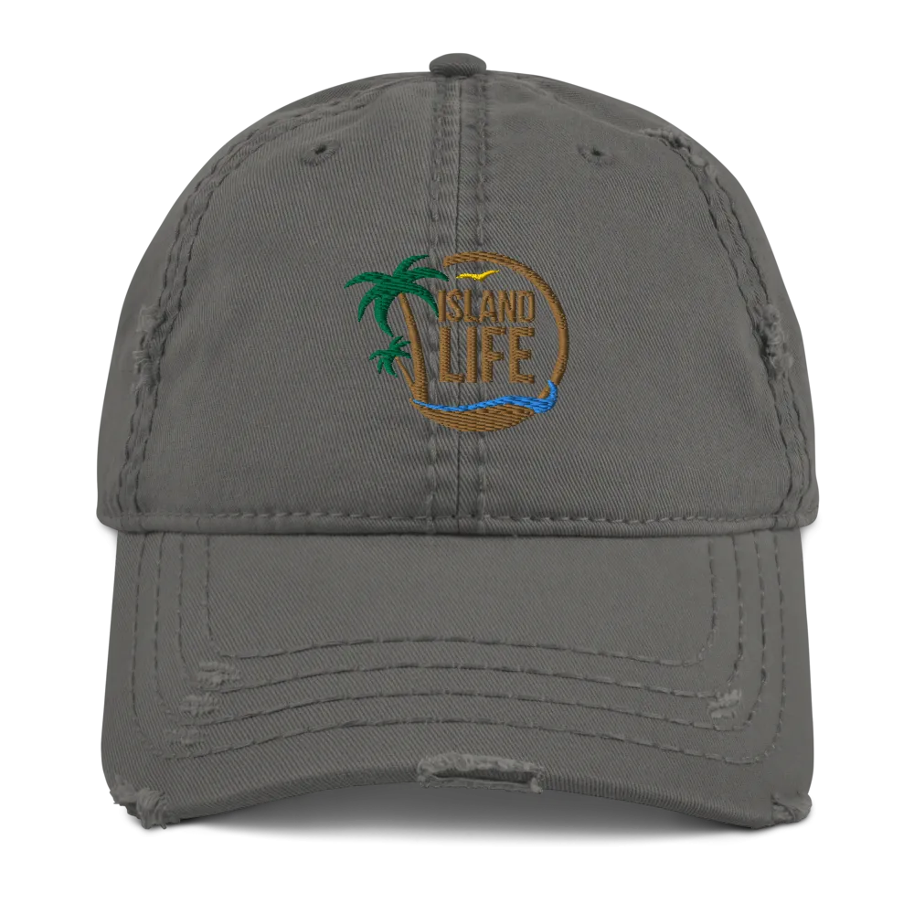 Logo Distressed Dad Hat