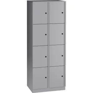 Lorell Trace Double-Wide Eight-Door Locker