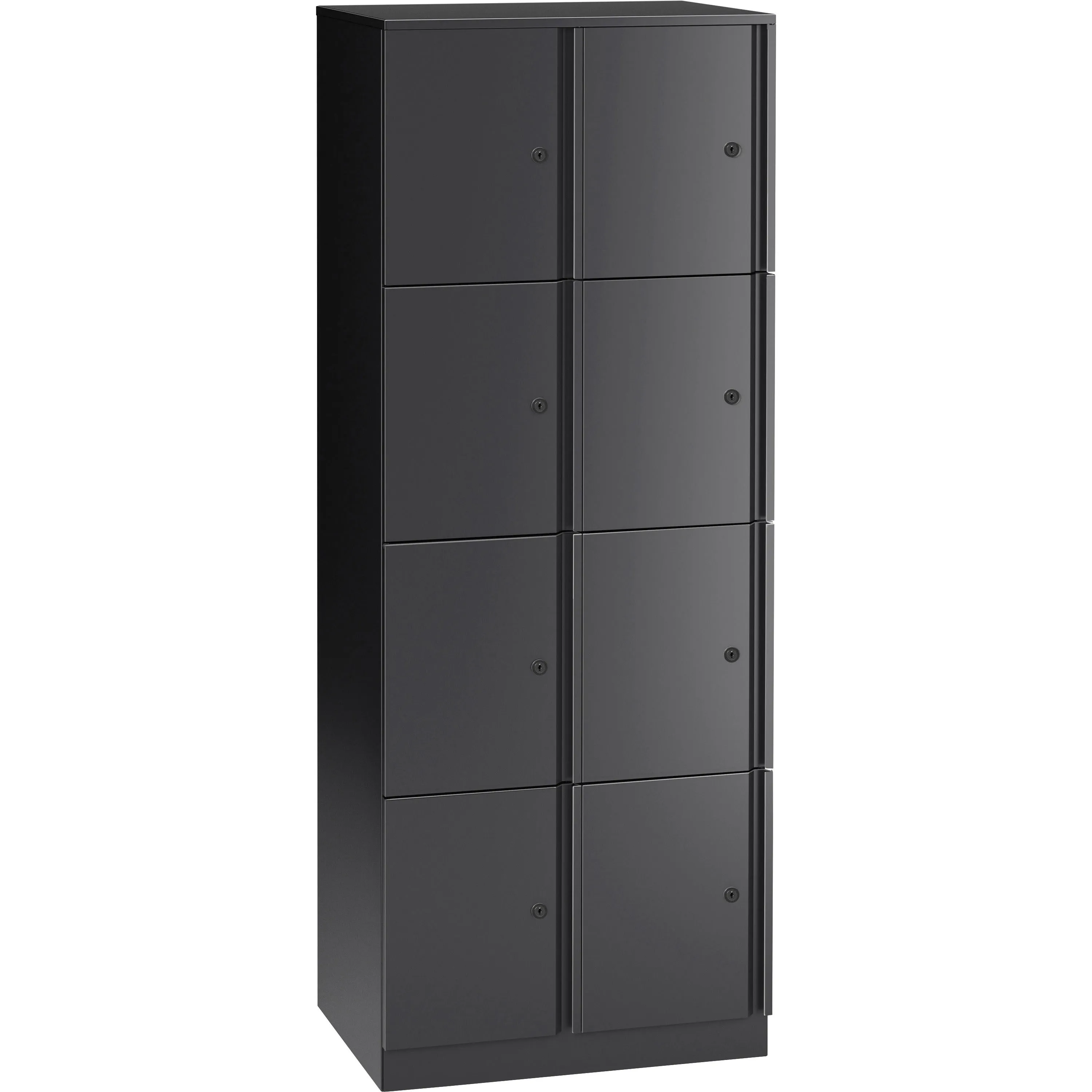 Lorell Trace Double-Wide Eight-Door Locker