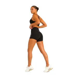 Lorna Jane Lotus No Chafe 9cm Womens Bike Shorts