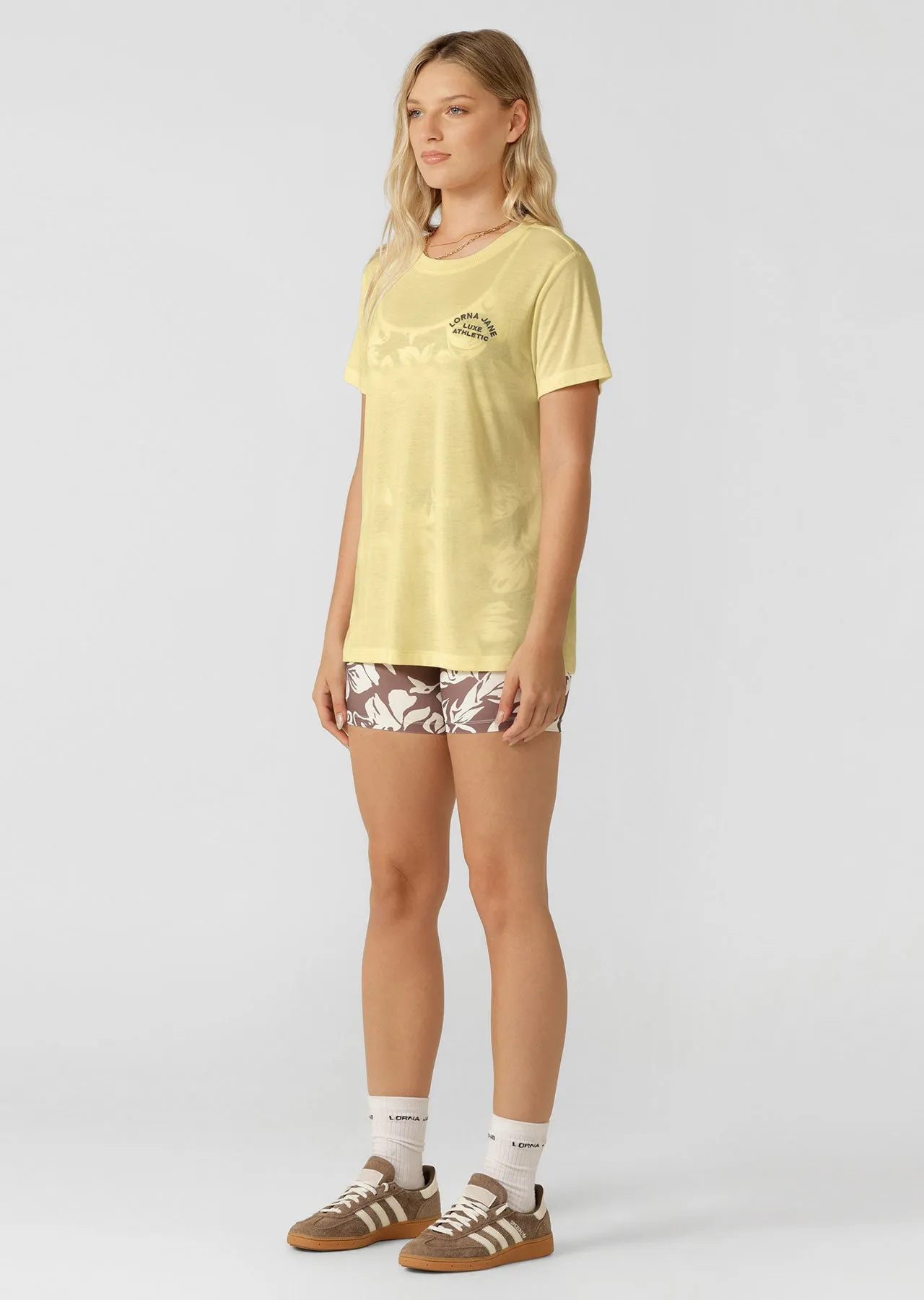 Lotus T-Shirt | Lemon Cream