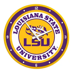 LSU Tigers: Modern Disc Wall Clock