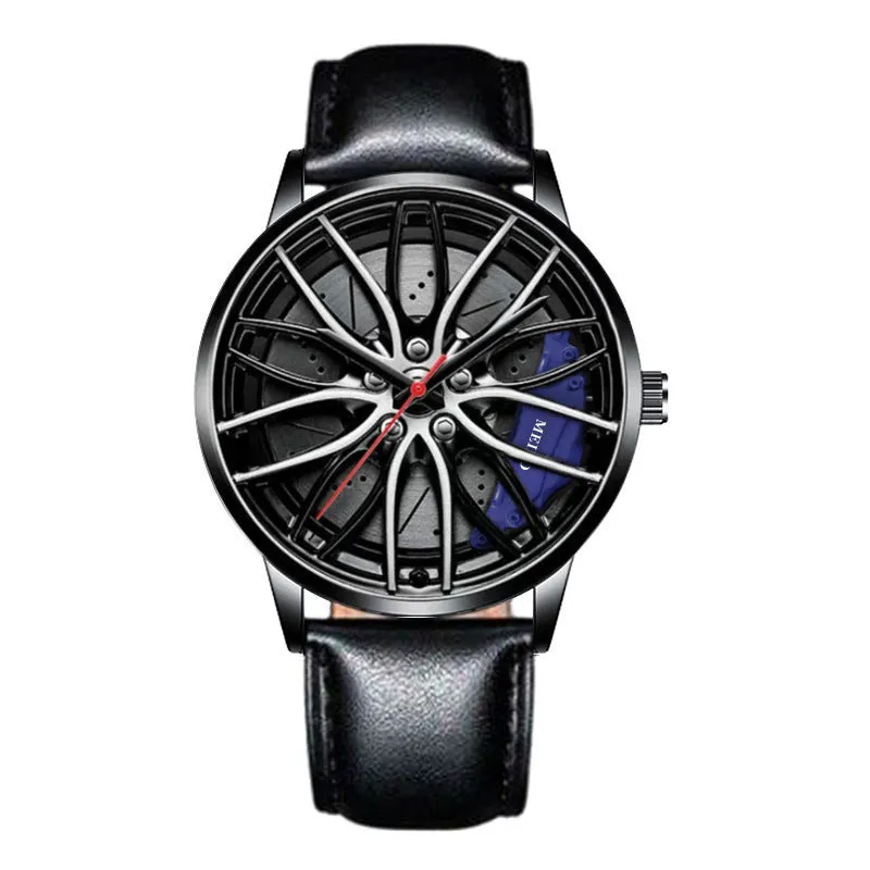 Male Watch Hip Hop Creative Fashion Sports Wristwatch