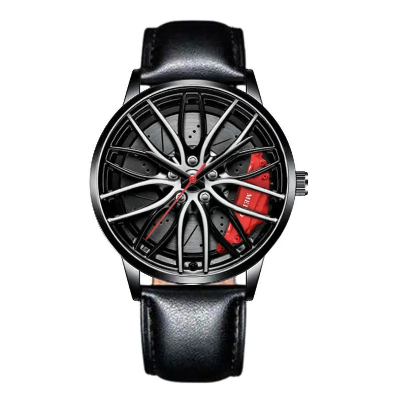Male Watch Hip Hop Creative Fashion Sports Wristwatch