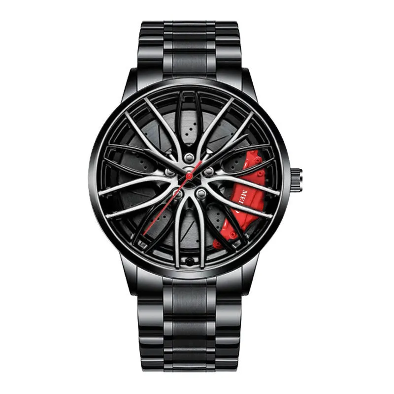 Male Watch Hip Hop Creative Fashion Sports Wristwatch