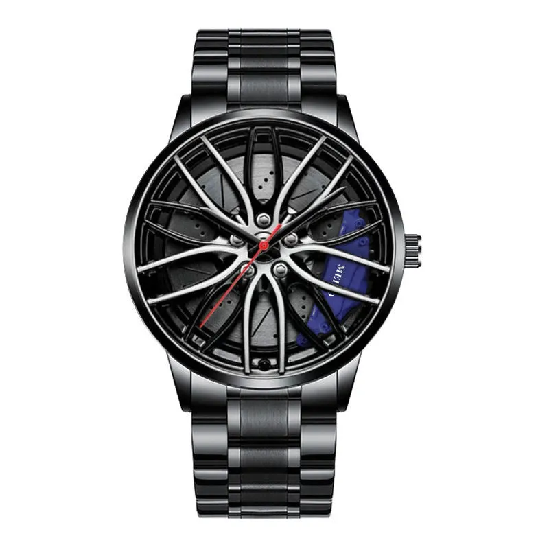 Male Watch Hip Hop Creative Fashion Sports Wristwatch