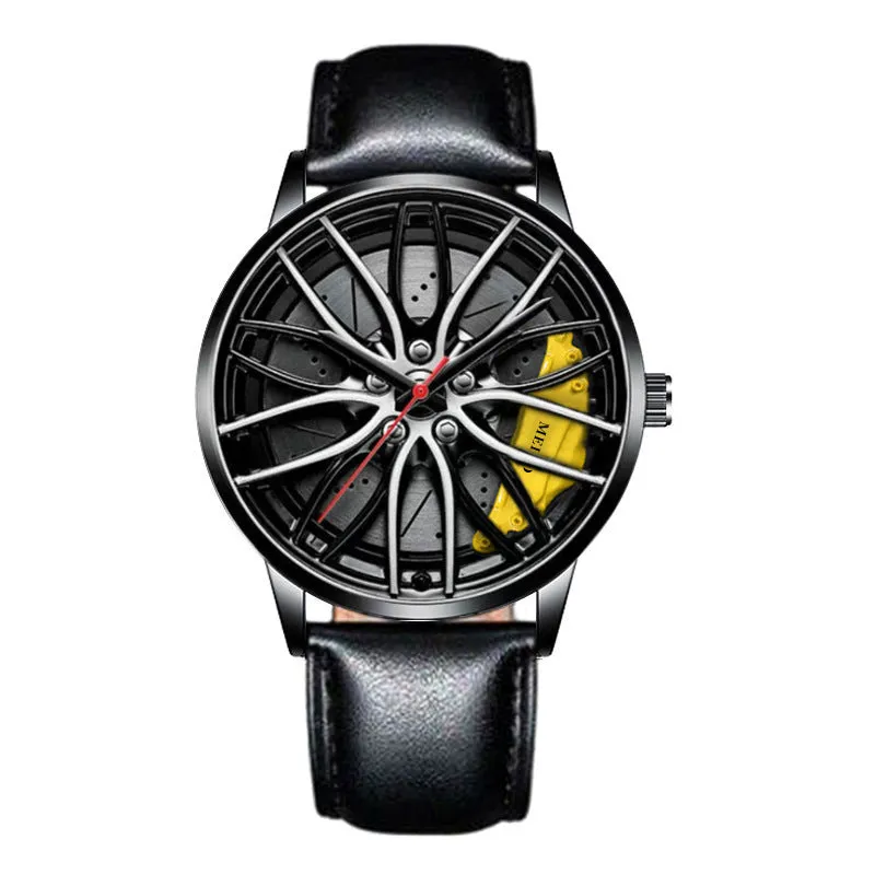 Male Watch Hip Hop Creative Fashion Sports Wristwatch