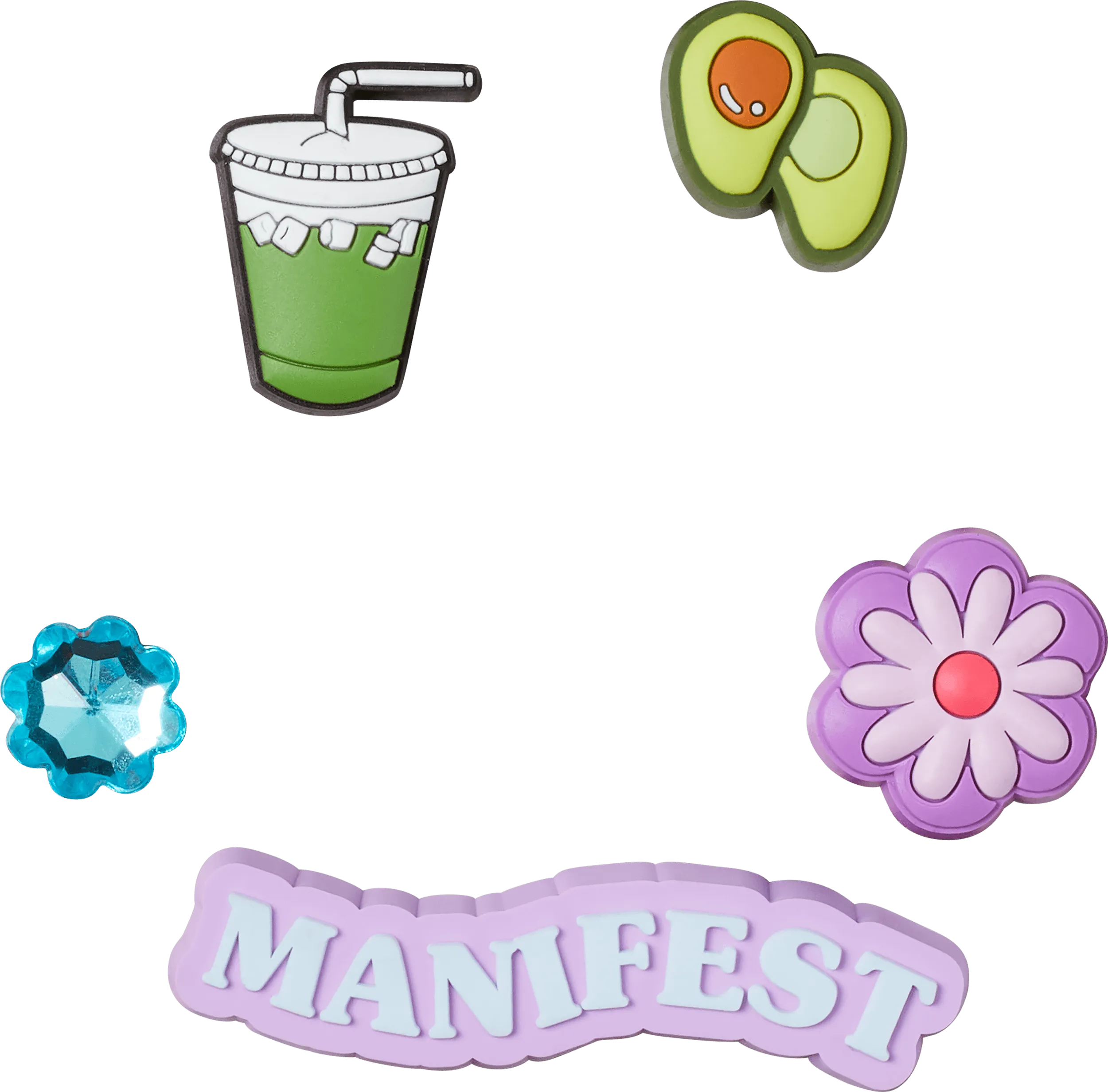 Manifest Lace Backer 5 Jibbitz Pack