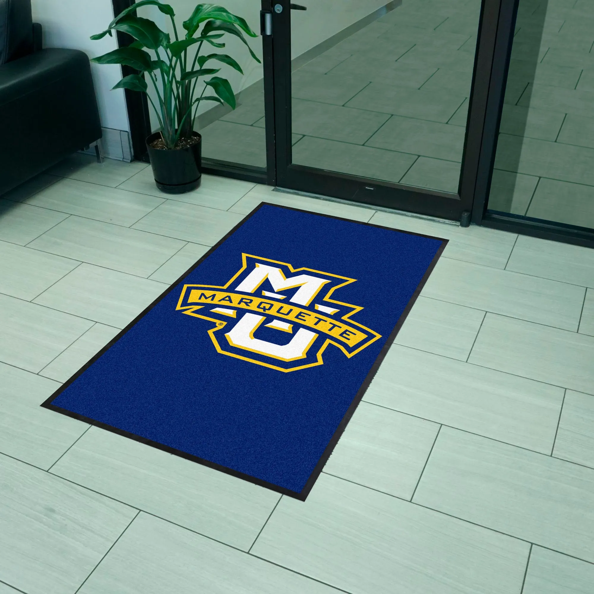Marquette University 3X5 Logo Mat - Portrait