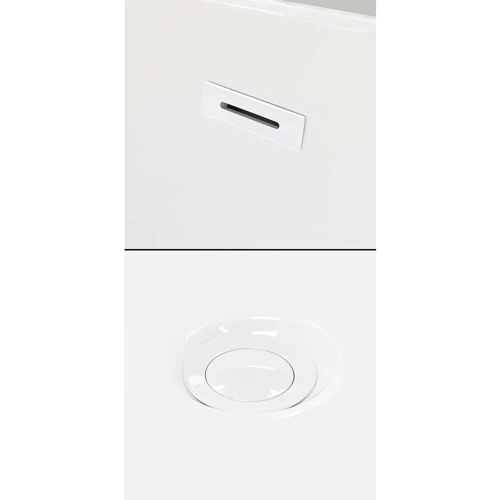 Melody 60 Inch Freestanding Bathtub in White