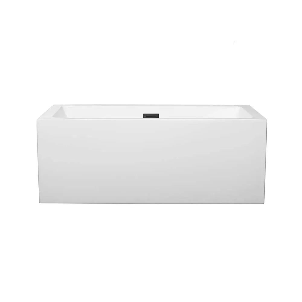 Melody 60 Inch Freestanding Bathtub in White