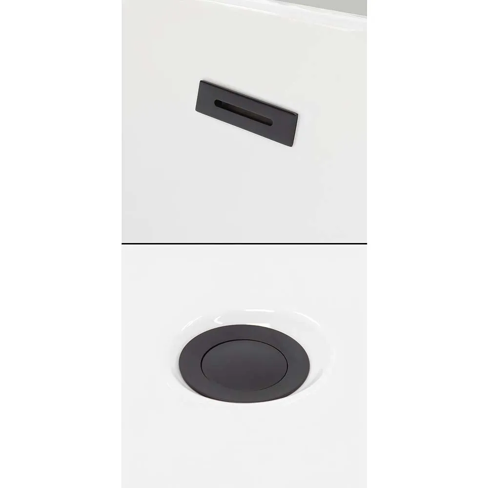 Melody 60 Inch Freestanding Bathtub in White