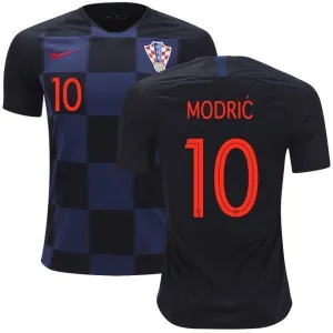 Men #10 Luka Modrić Jersey Croatia National 2018 FIFA World Cup Player