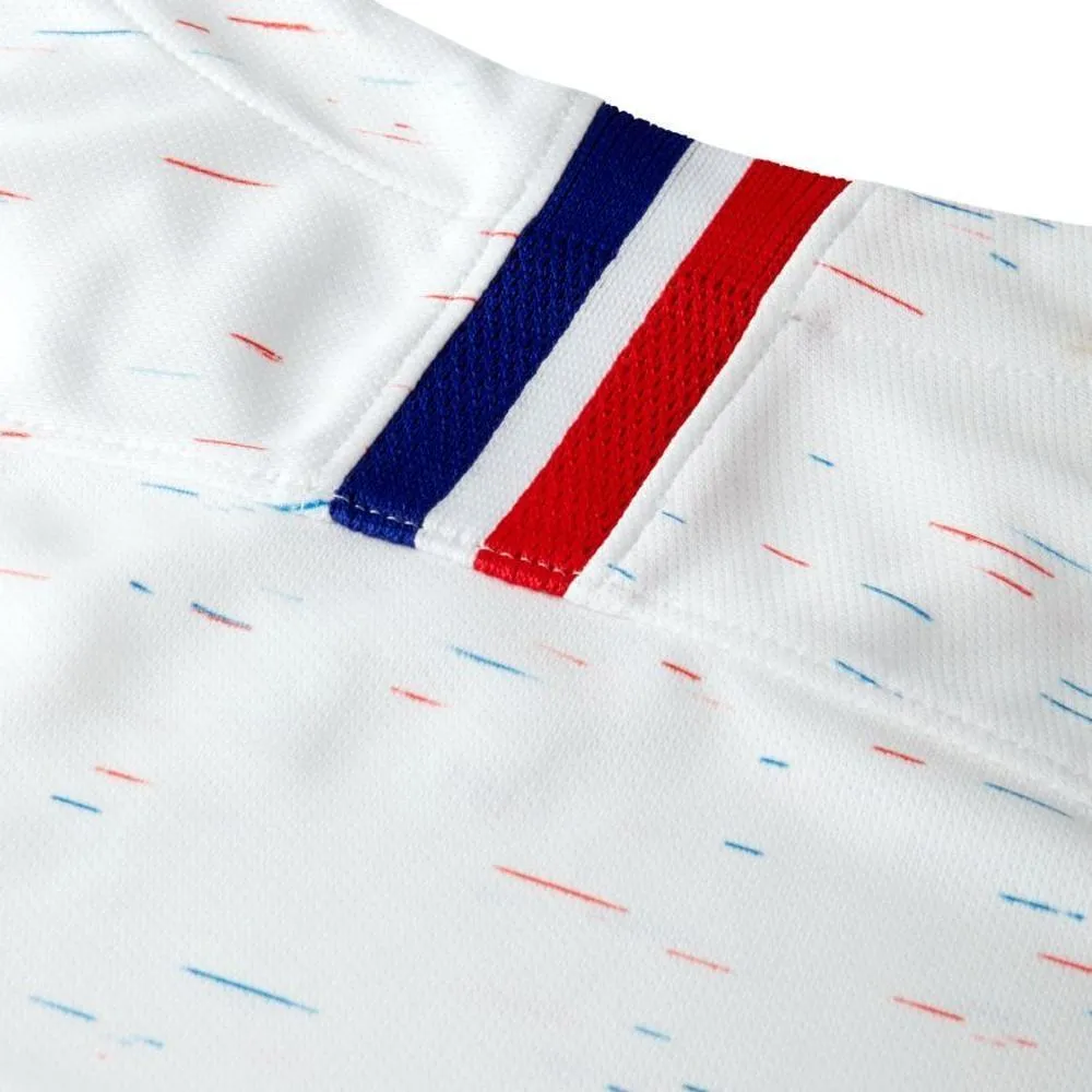 Men #11 Dembele Jersey White France National 2018 FIFA World Cup