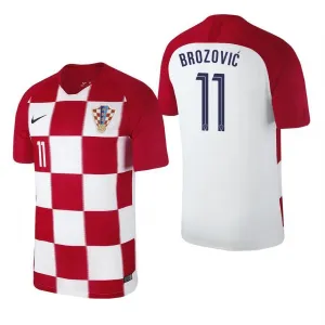 Men #11 Marcelo Brozović Jersey Croatia National 2018 FIFA World Cup Fanatics