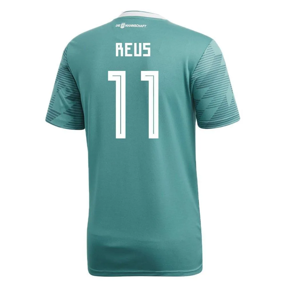 Men #11 Reus Jersey Away Germany National 2018 FIFA World Cup