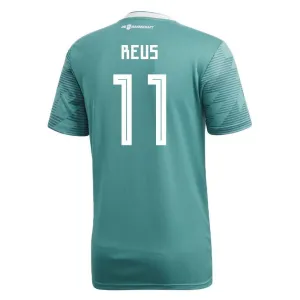 Men #11 Reus Jersey Away Germany National 2018 FIFA World Cup