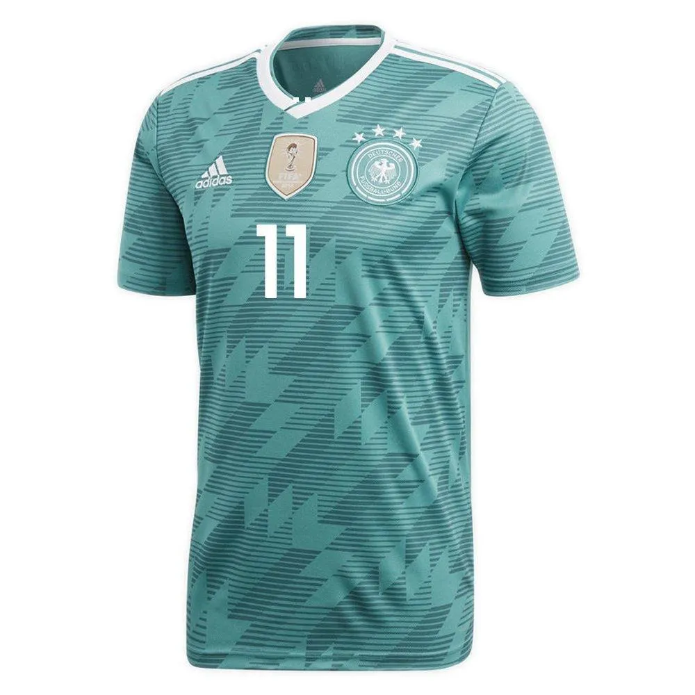 Men #11 Reus Jersey Away Germany National 2018 FIFA World Cup