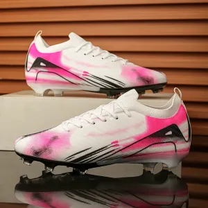 Men Original Soccer Shoes Society Sneaker Indoor Long Spikes Resistant Sports Match Unisex Training Football Shoes