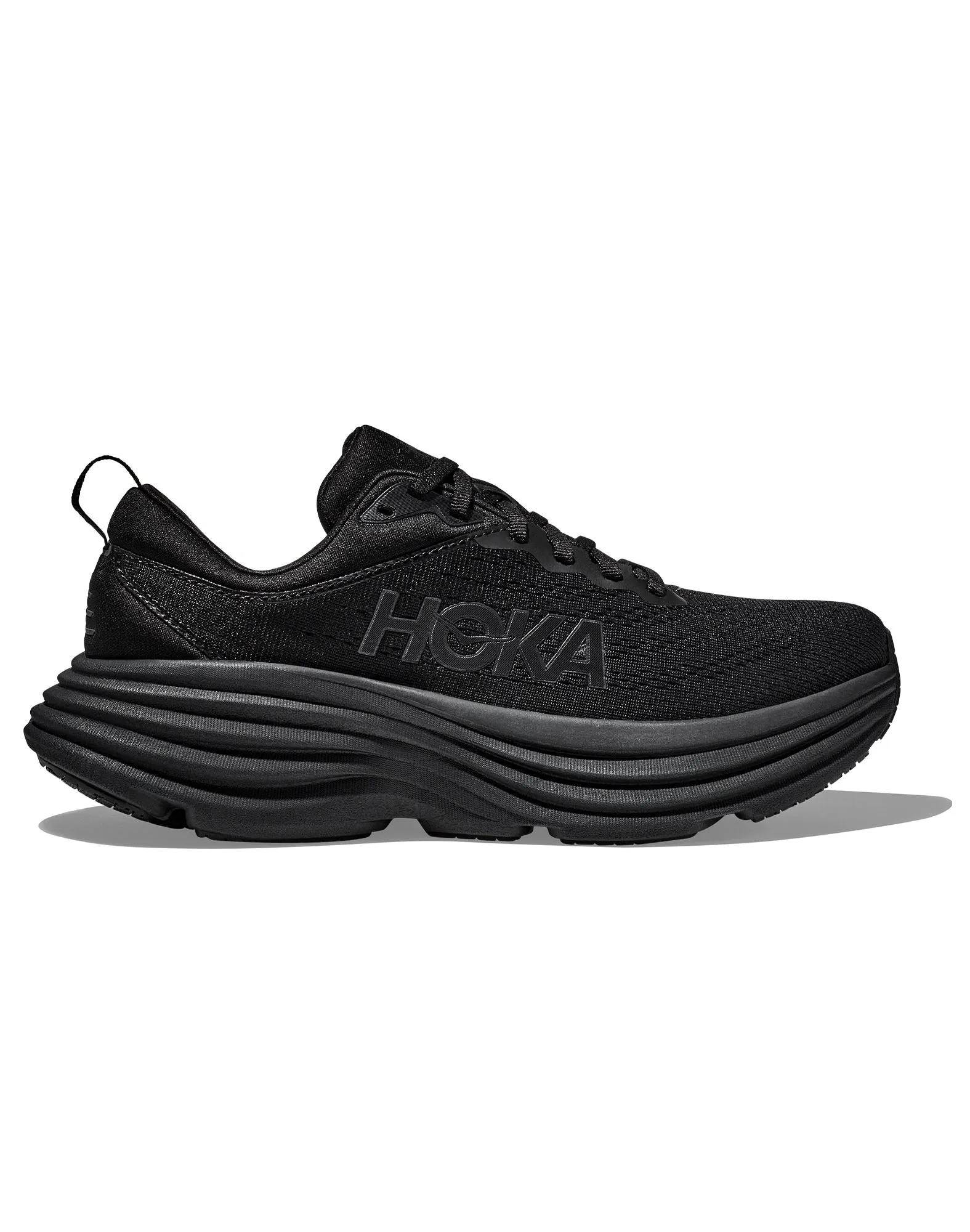 Men's Hoka Bondi 8 Black / Black - FINAL SALE|| Hommes Hoka Bondi 8 Black / Black - VENTE FINALE