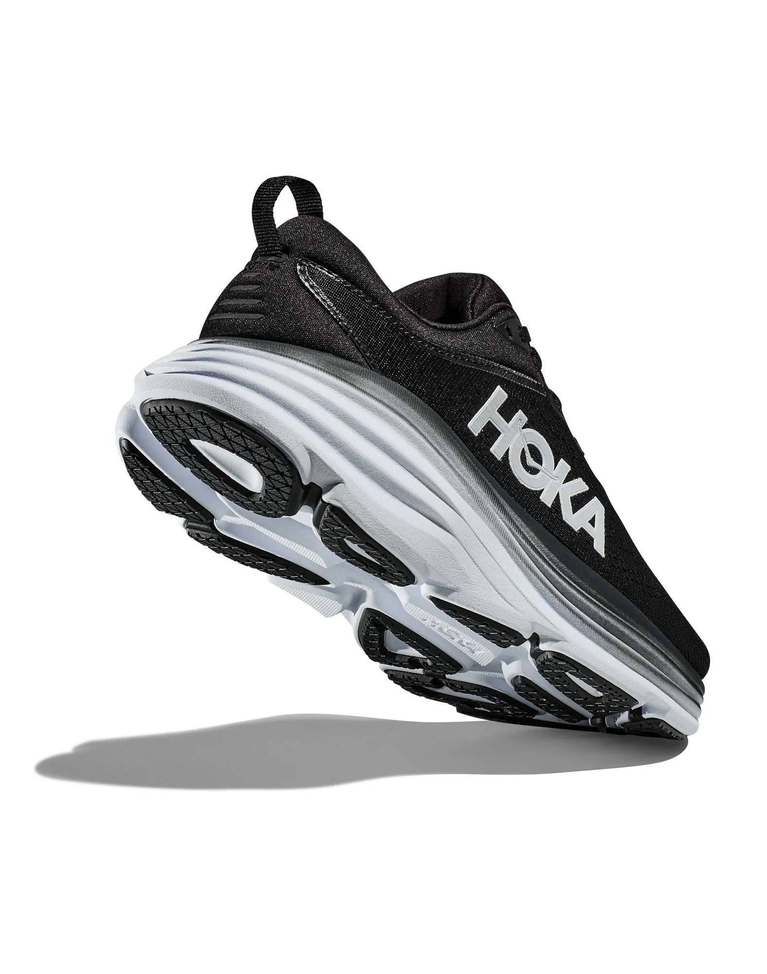 Men's Hoka Bondi 8 Black / White - FINAL SALE || Hommes Hoka Bondi 8 Black / White - VENTE FINALE