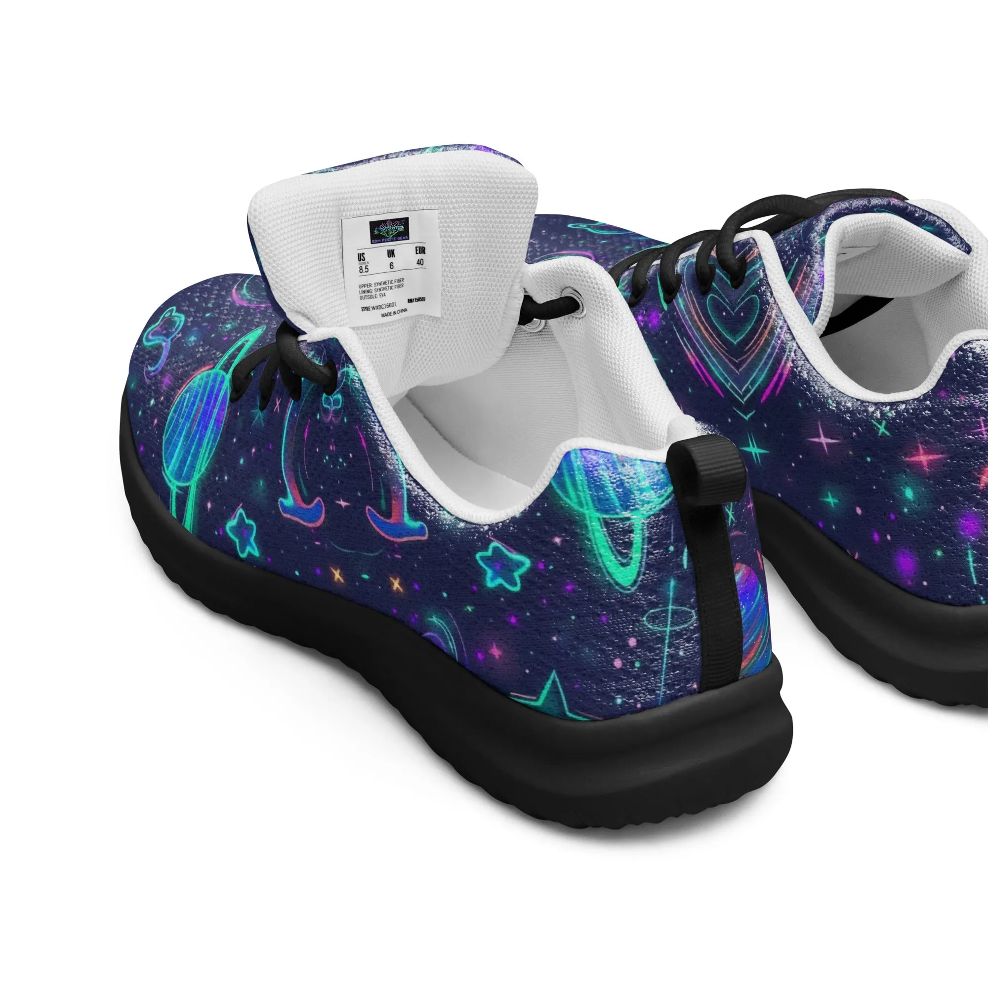 Men's Playful Athletic Shoes for Festivals