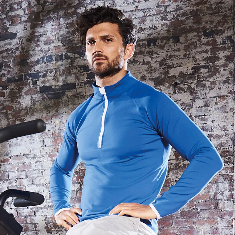 Men's quarter zip sports sweatshirt