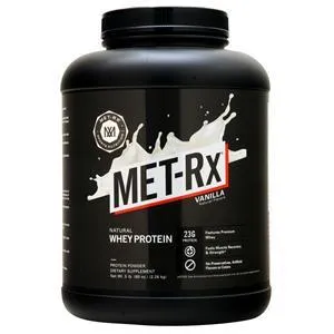 Met-Rx Natural Whey Protein Vanilla 5 lbs