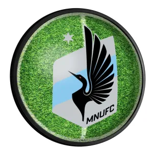 Minnesota United FC: Pitch - Round Slimline Lighted Wall Sign