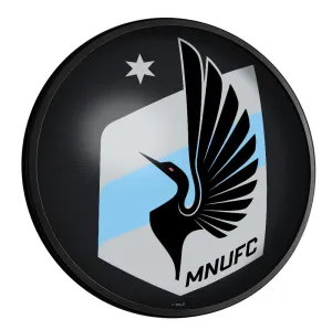 Minnesota United FC: Round Slimline Lighted Wall Sign