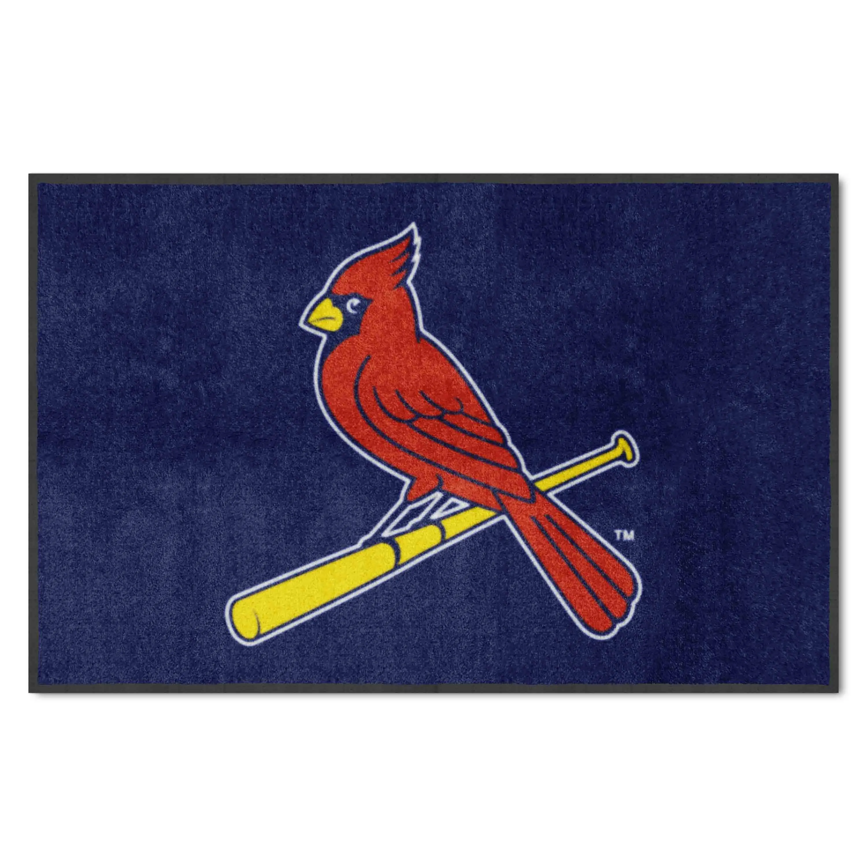 MLB - St. Louis Cardinals 4X6 Logo Mat - Landscape