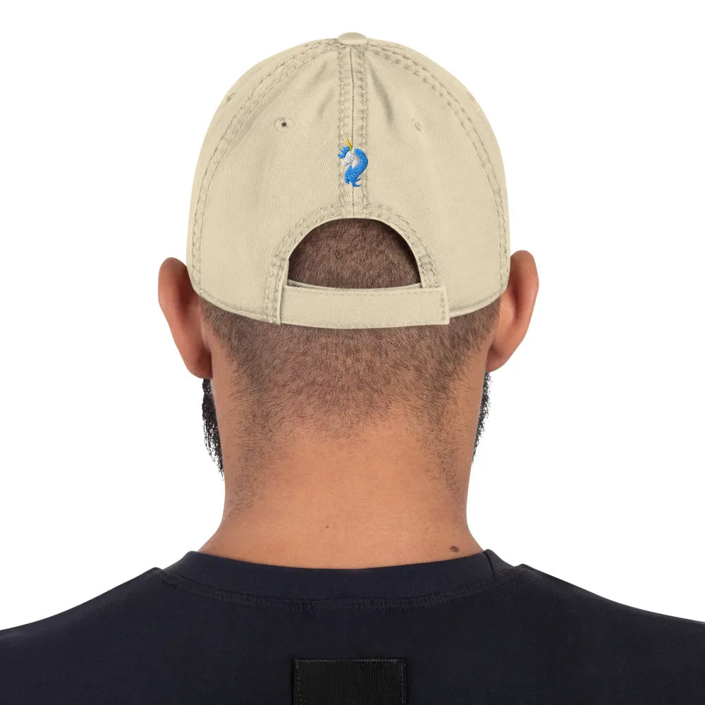 Monkey Distressed Dad Hat by #unicorntrends