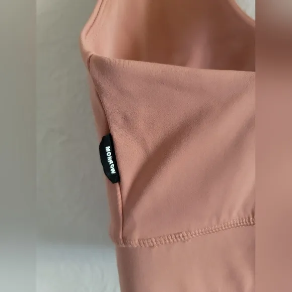 MONROW, ‎ Movement Sports Bra, Faded Rust, Size Small