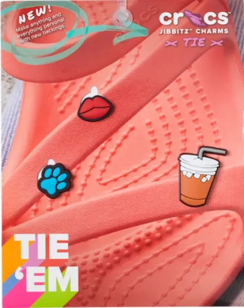Morning Stroll Sandal Backer 3 Jibbitz Pack