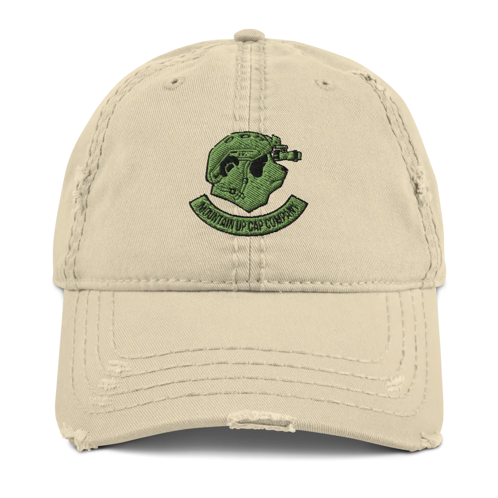 Mountain Up Distressed Dad Hat
