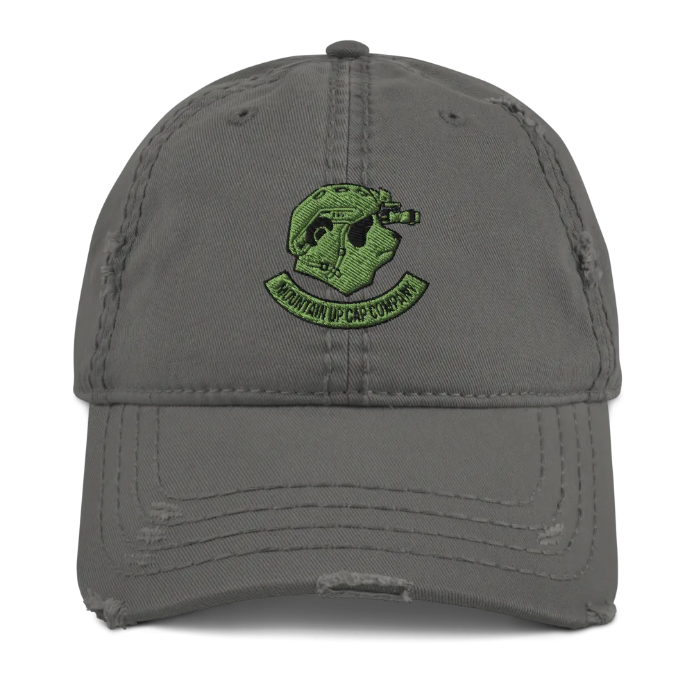Mountain Up Distressed Dad Hat
