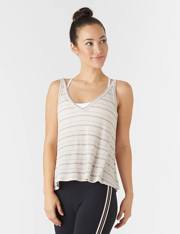 Movement Tank: Rosewater Stripe