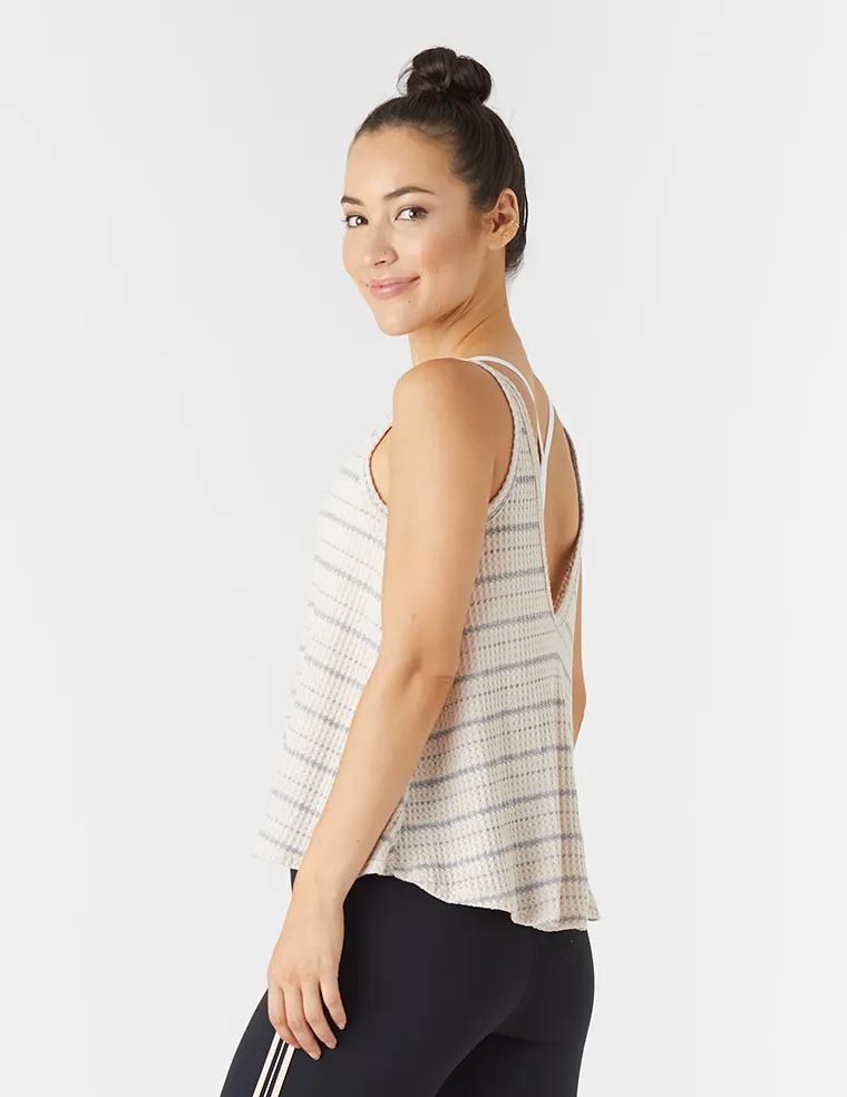 Movement Tank: Rosewater Stripe