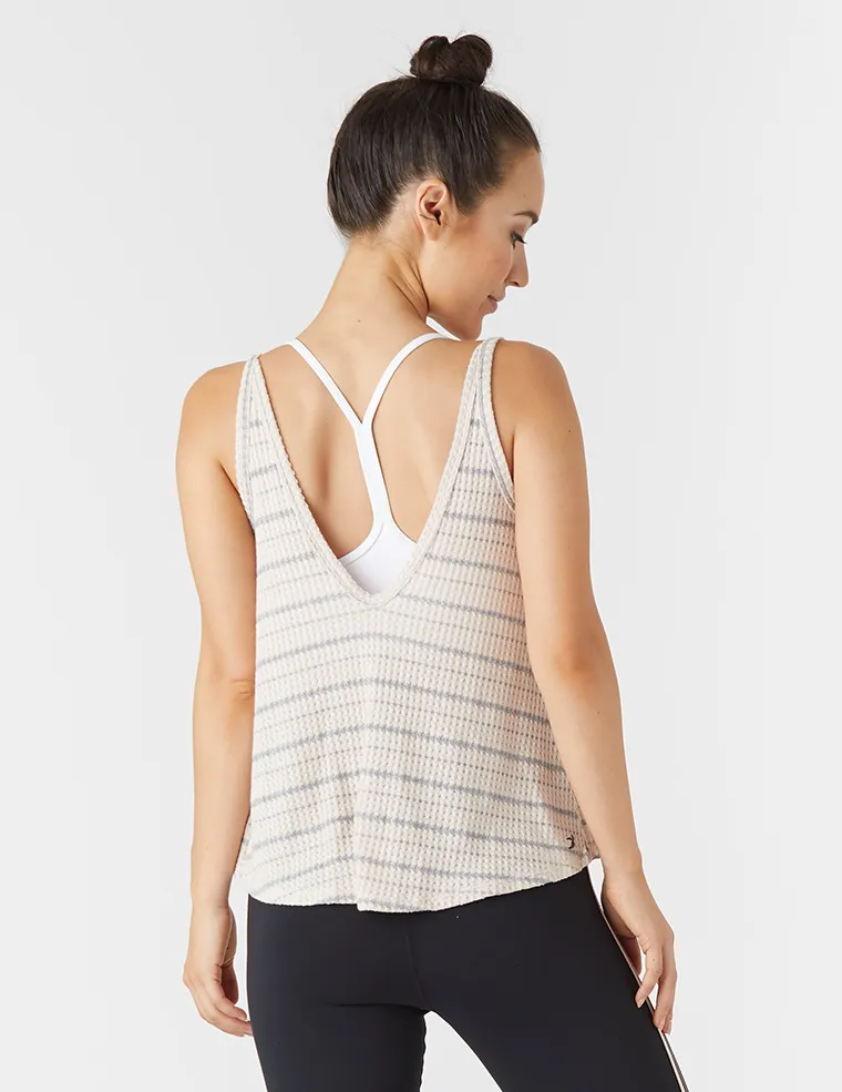 Movement Tank: Rosewater Stripe