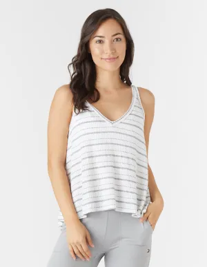Movement Tank: White Stripe