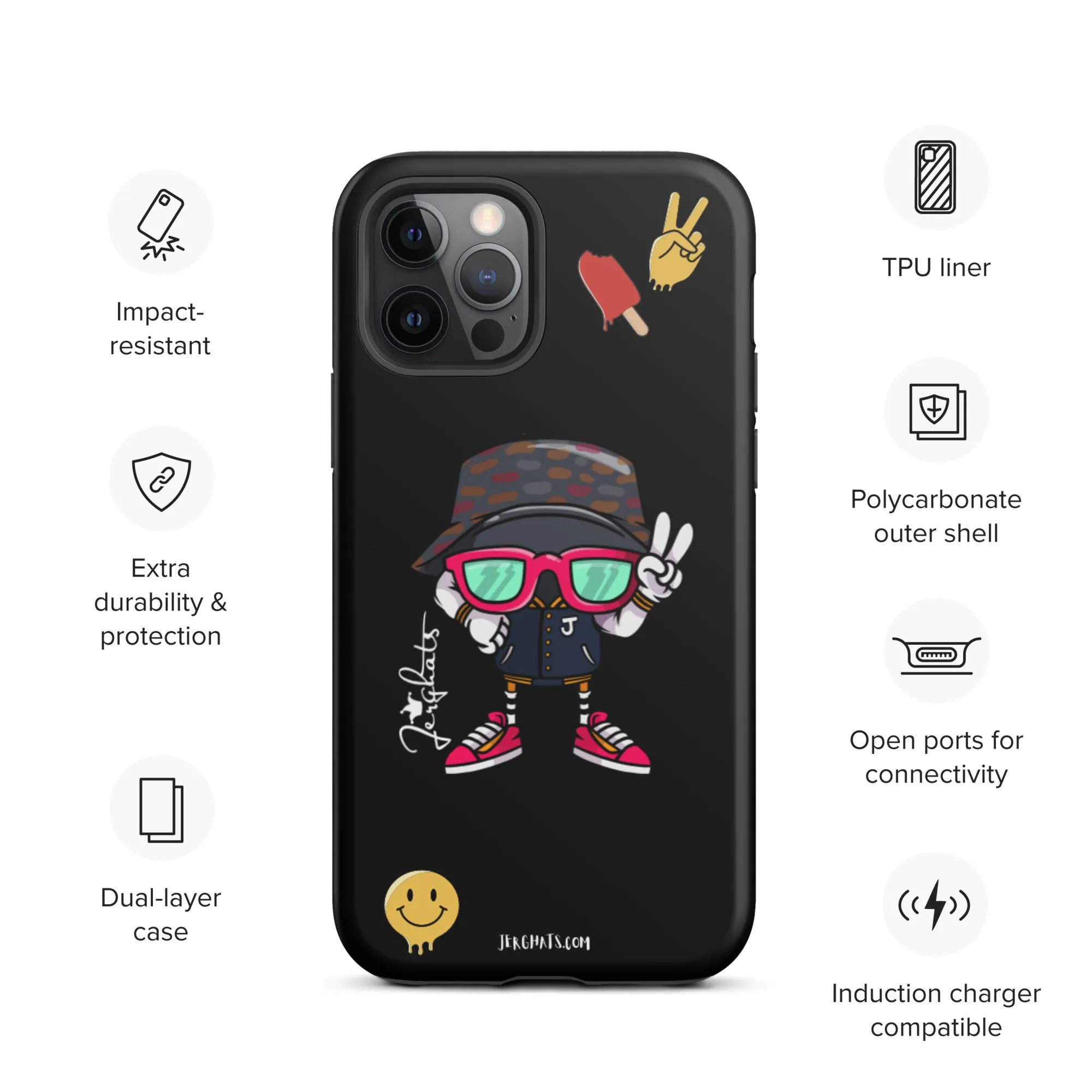 MR. JHATS Tough iPhone case