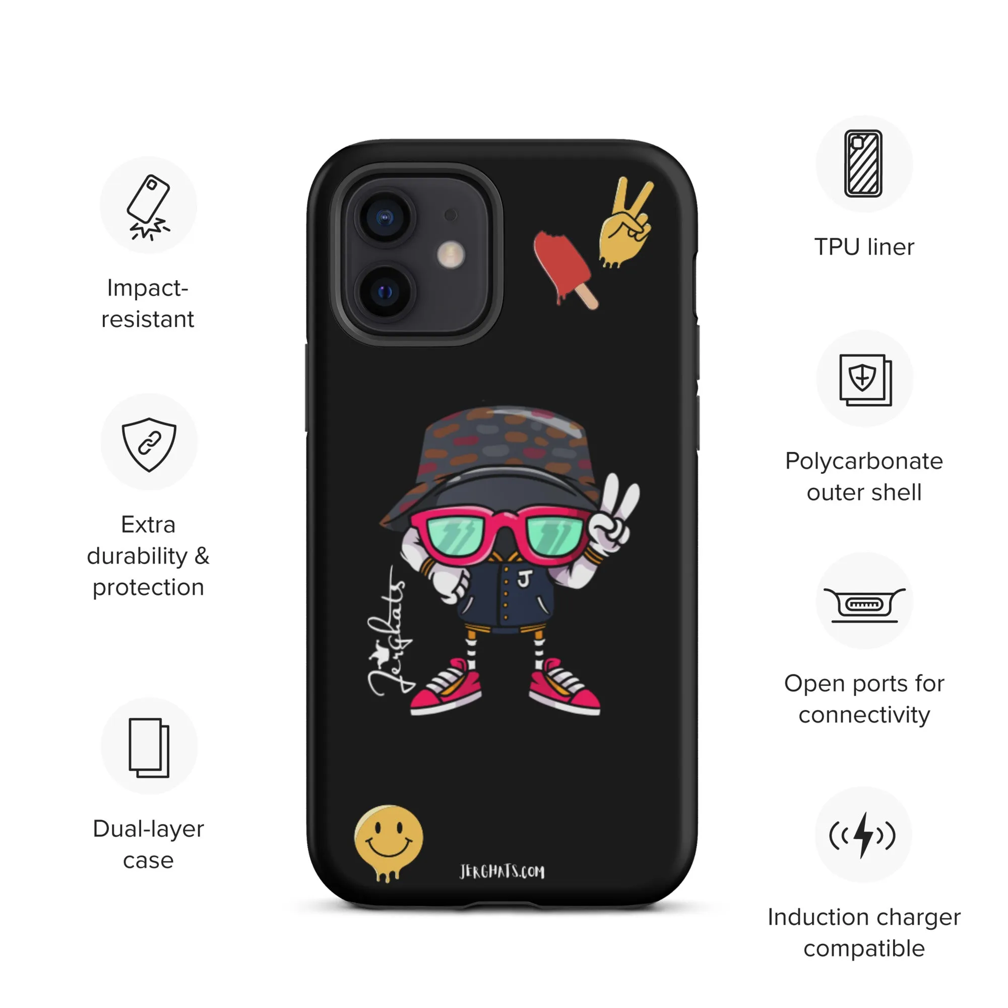 MR. JHATS Tough iPhone case