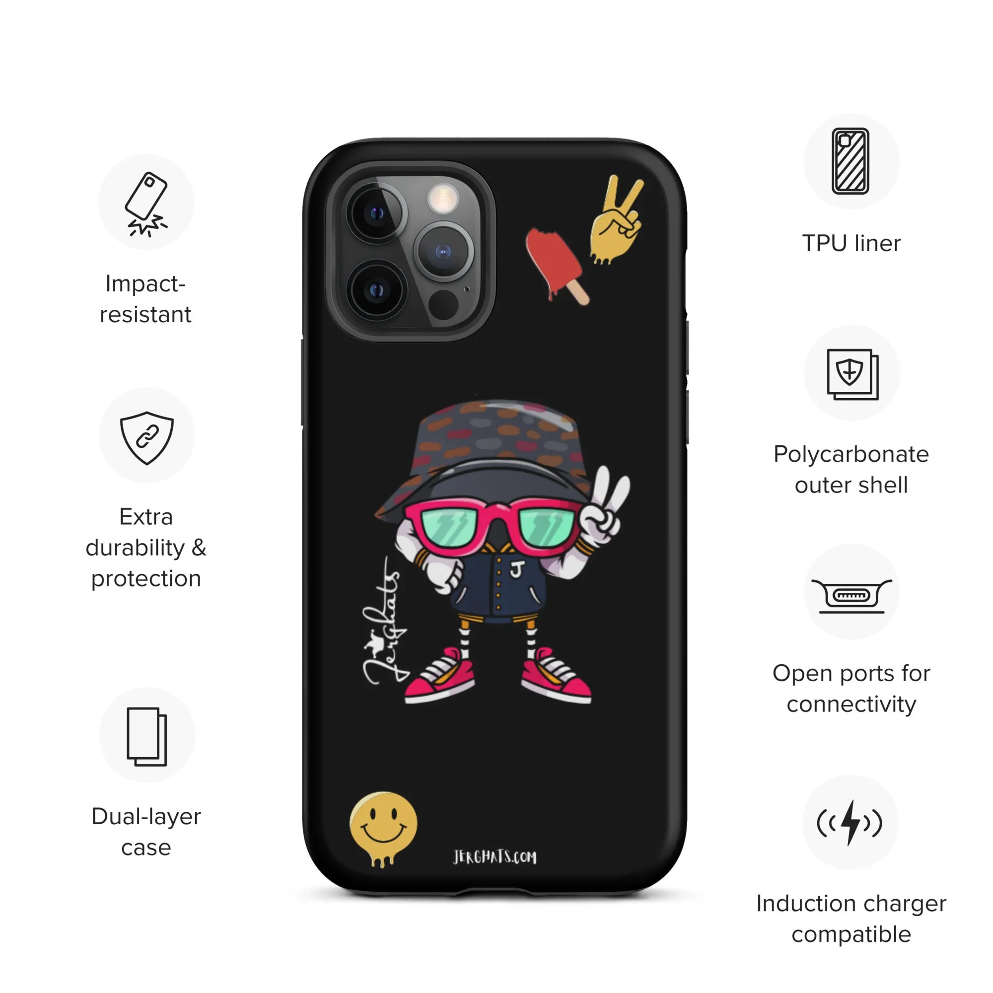 MR. JHATS Tough iPhone case