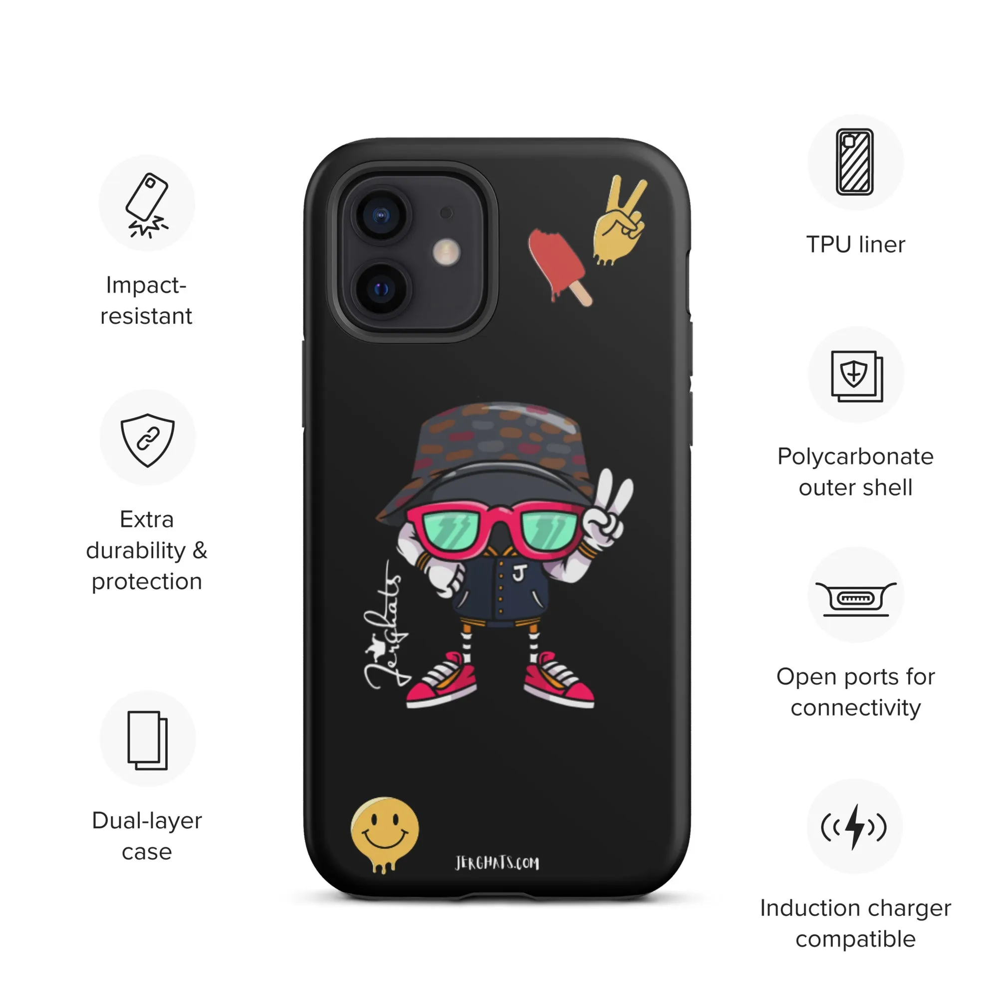 MR. JHATS Tough iPhone case