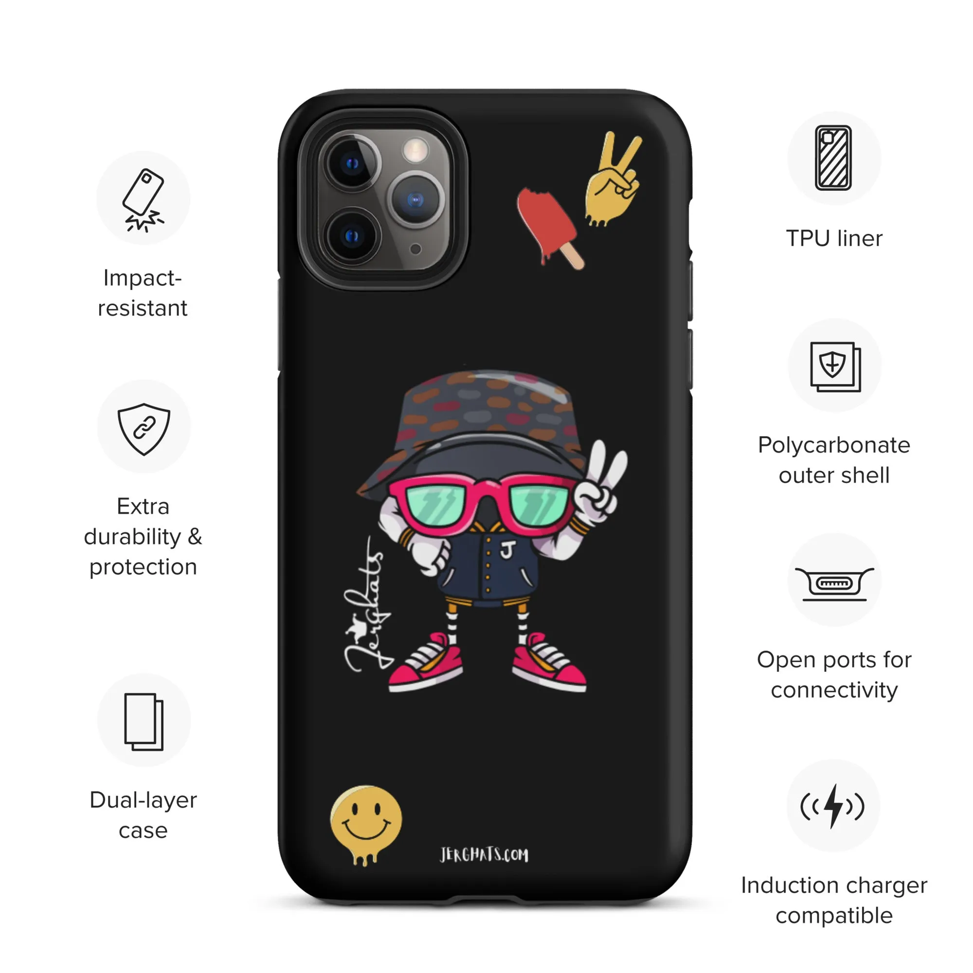 MR. JHATS Tough iPhone case