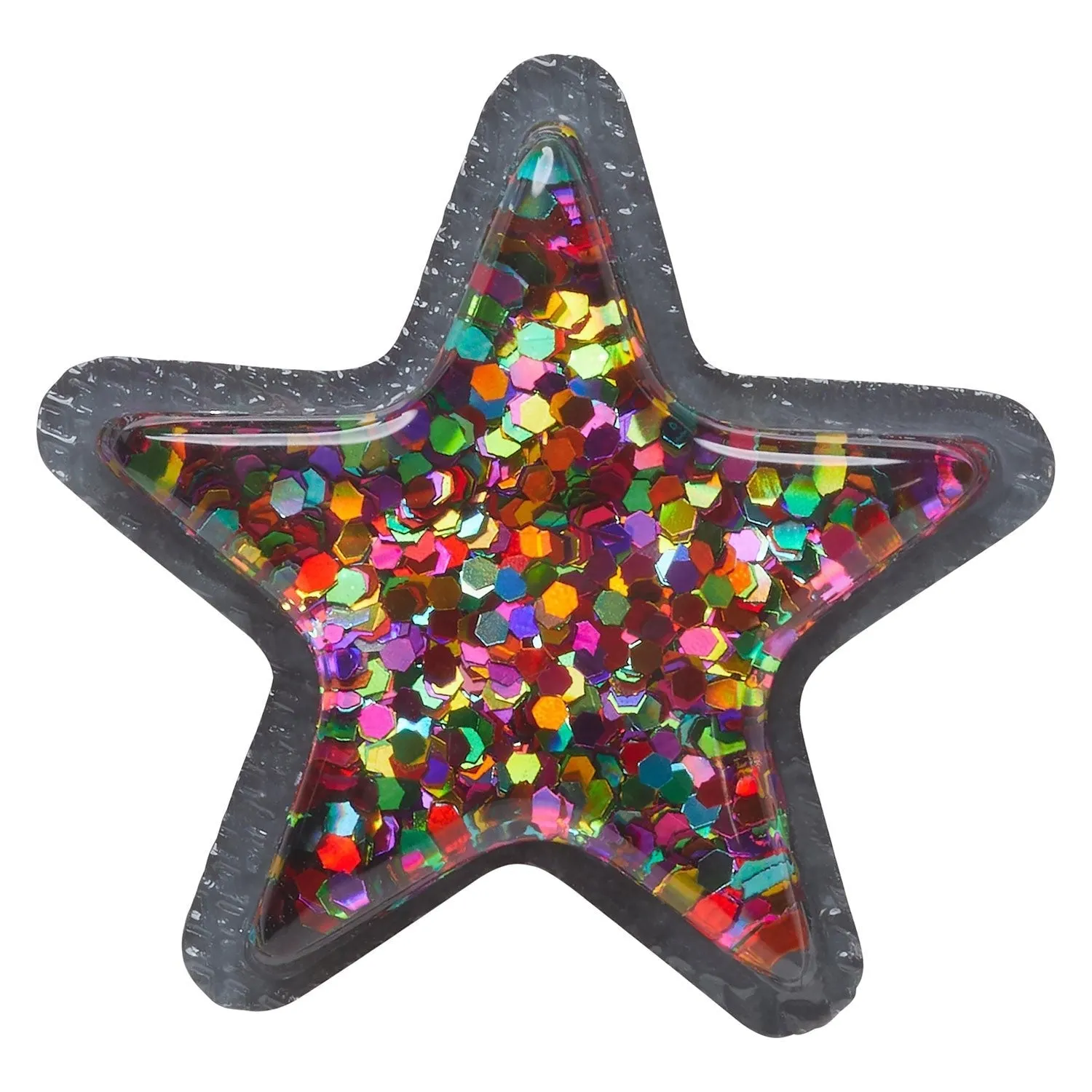 Multi Glitter Star Jibbitz