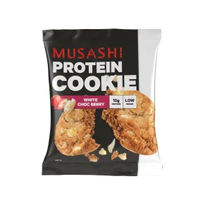 Musashi Protein Cookie White Choc Berry 58g