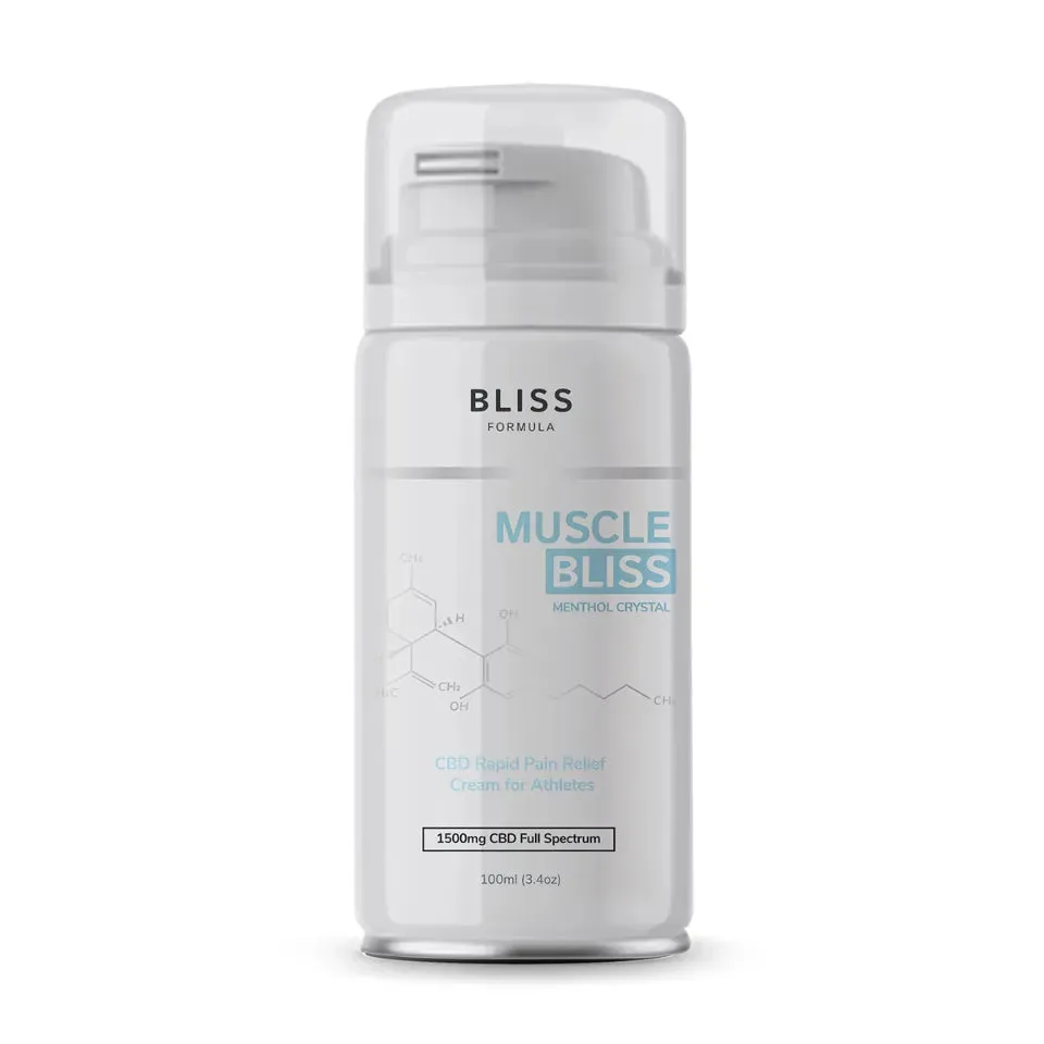 Muscle Bliss® (Sports Cream) 1500mg CBD at 100ml