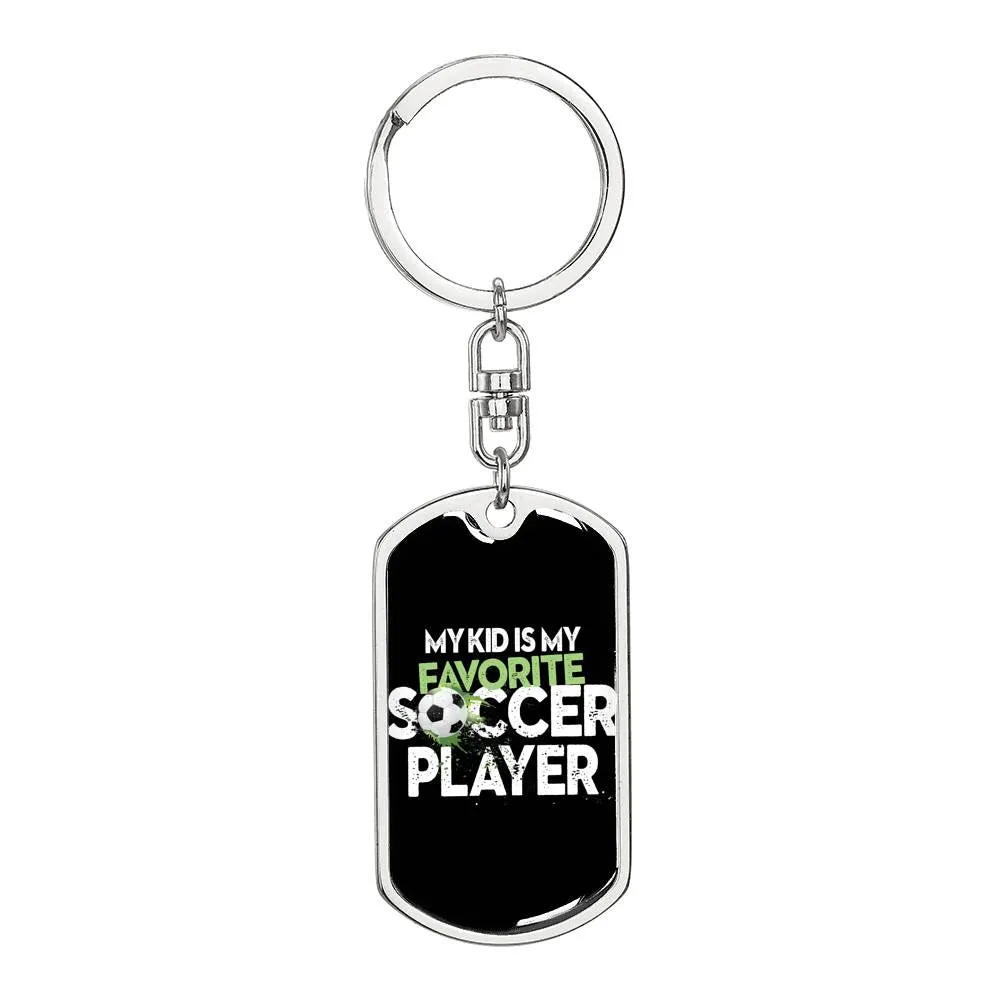 My favorite soccer player-Keychain